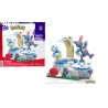 POKEMON MEGA CONSTRUX CONSTRUCTION SET PIPLUP AND SNEASEL'S SNOW DAY 11 CM