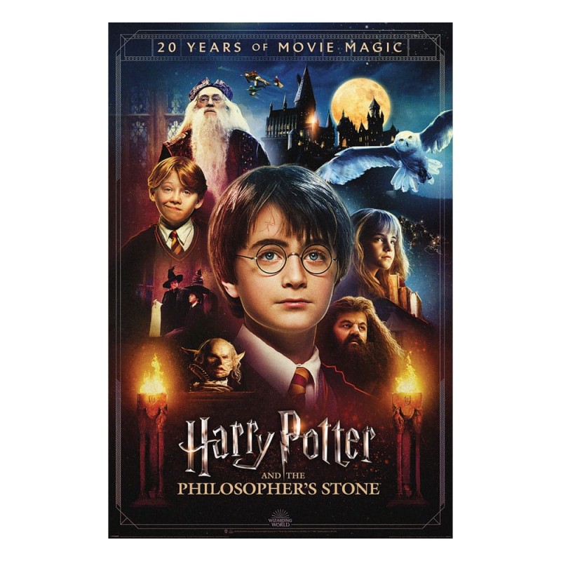 HARRY POTTER POSTER 20 YEARS OF MOVIE MAGIC 61 X 91 CM