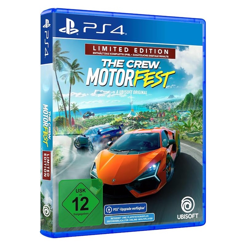 THE CREW MOTORFEST LIMITED EDITION MULTILINGUA PER PS4 NUOVO