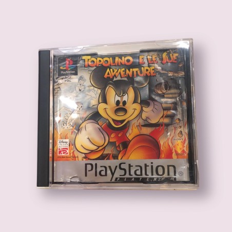 TOPOLINO E LE SUE AVVENTURE PER PS1 USATO