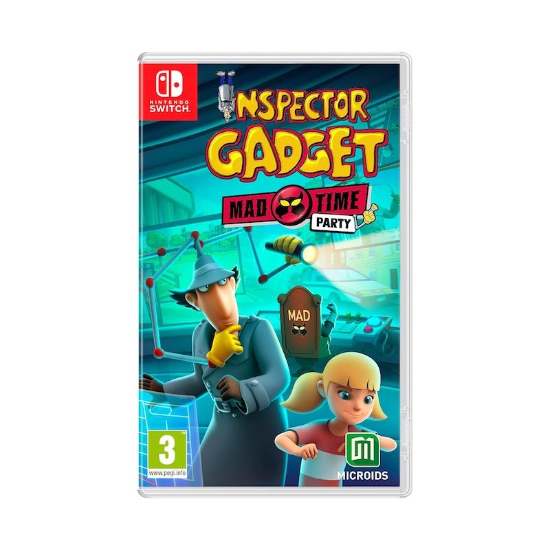 INSPECTOR GADGET MAD TIME PARTY PER NINTENDO SWITCH NUOVO