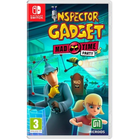 INSPECTOR GADGET MAD TIME PARTY PER NINTENDO SWITCH NUOVO