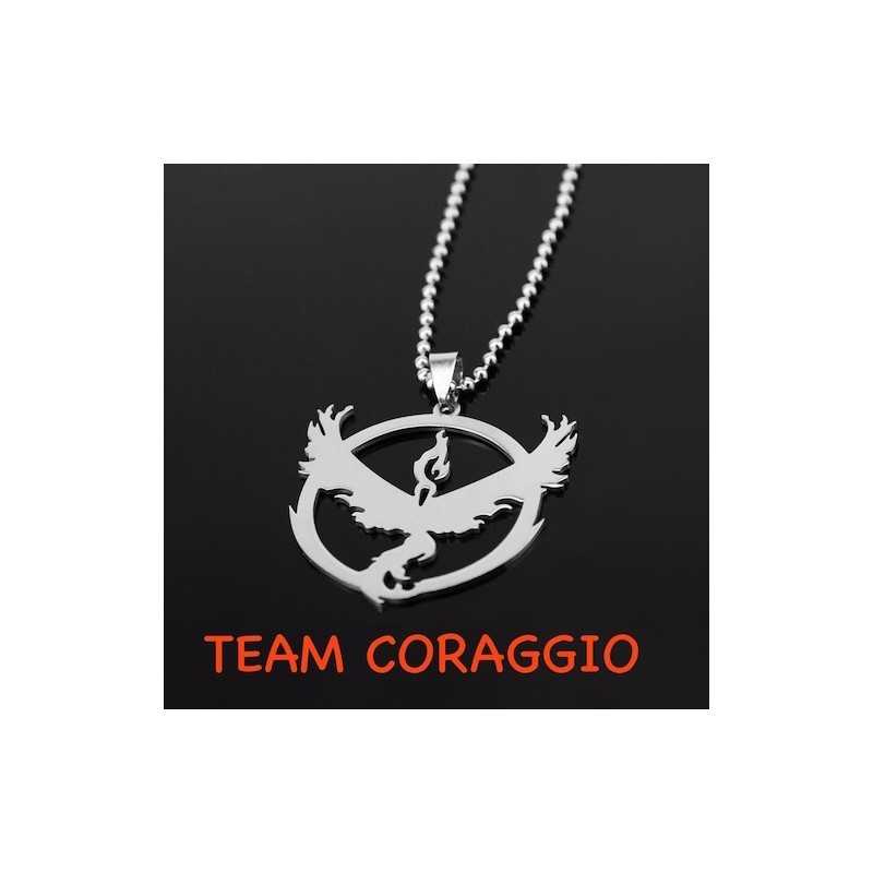 Collana POKEMON GO TEAM CORAGGIO SQUADRA ROSSA