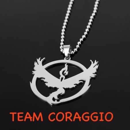 Collana POKEMON GO TEAM CORAGGIO SQUADRA ROSSA