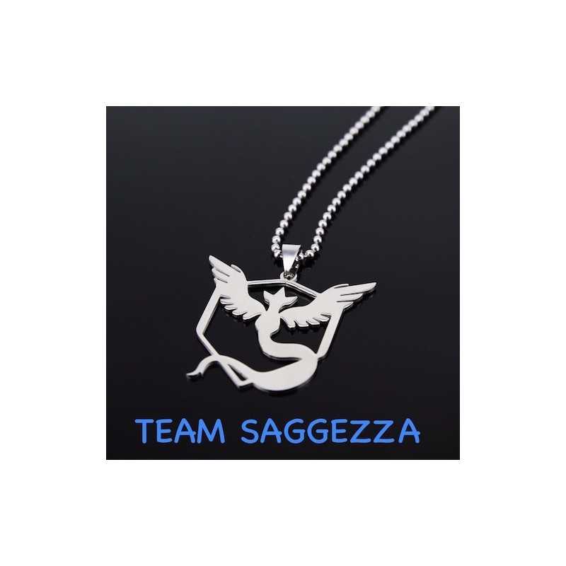 Collana POKEMON GO TEAM SAGGEZZA SQUADRA BLU