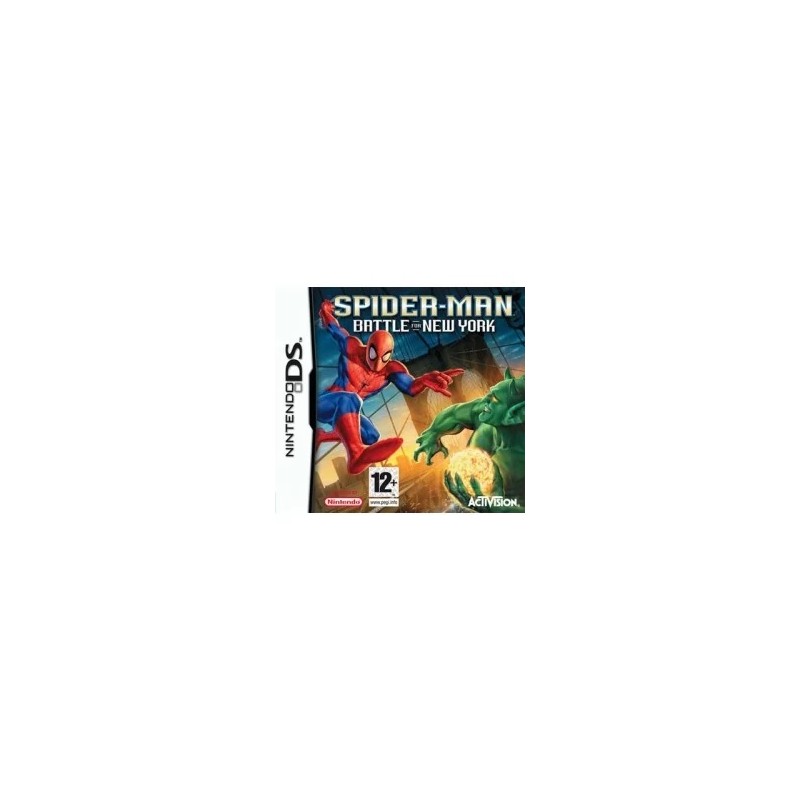 SPIDER-MAN BATTLE FOR NEW YORK PER NINTENDO DS USATO -COPERTINA STAMPATA