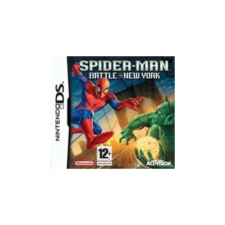 SPIDER-MAN BATTLE FOR NEW YORK PER NINTENDO DS USATO -COPERTINA STAMPATA