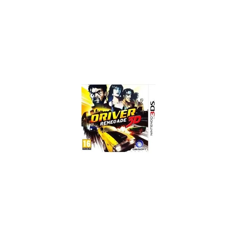 DRIVER RENEGADE 3D PER NINTENDO 3DS USATO -COPERTINA STAMPATA