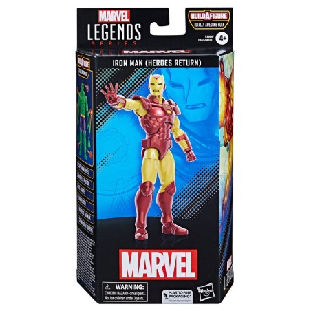 MARVEL LEGENDS ACTION FIGURE IRON MAN SNODABILE (HEROES RETURN) 15 CM