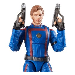 GUARDIANI DELLA GALASSIA VOL. 3 MARVEL LEGENDS ACTION FIGURE STAR-LORD FIGURE SNODABILE DA 15 CM