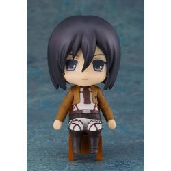 ATTACK ON TITAN NENDOROID SWACCHAO FIGURE MIKASA ACKERMAN DA 10 CM