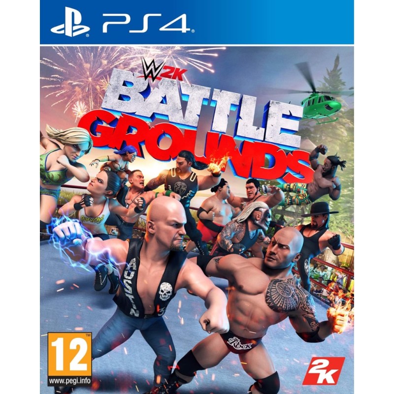 BATTLE GROUNDS WWE WRESTLING PER PS4 NUOVO