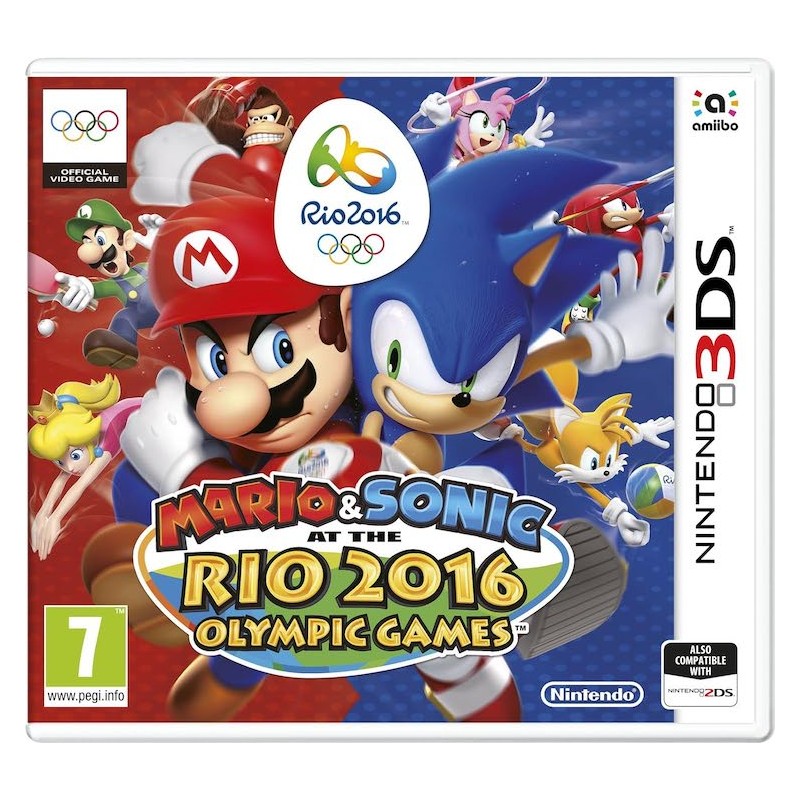 MARIO AND SONIC RIO 2016 OLYMPIC GAMES PER NINTENDO 3DS USATO