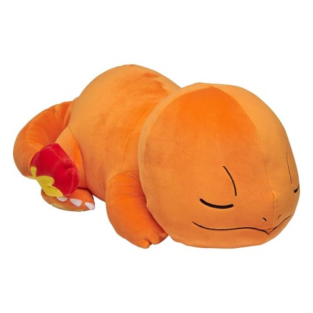 POKEMON PLUSH FIGURE CHARMANDER SLEEPING PELUCHE DA 45 CM