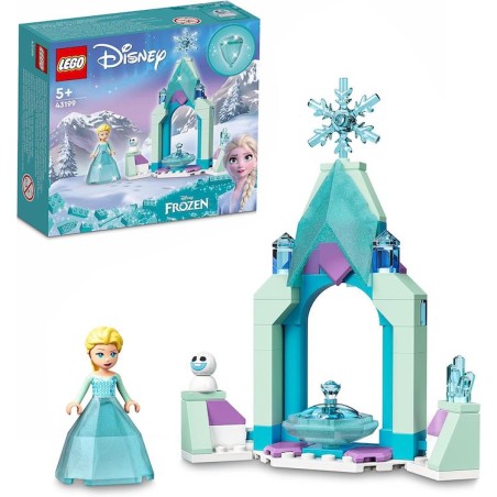 LEGO 43199 DISNEY IL CORTILE DEL CASTELLO DI ELSA DI FROZEN