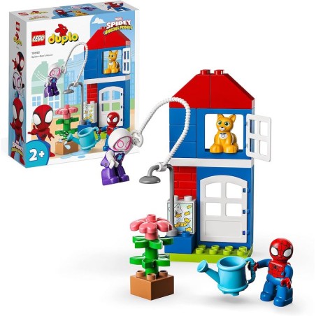 LEGO 10995 DUPLO MARVEL LA CASA DI SPIDER-MAN, SET DI GIOCHI CON SPIDEY E I SUOI FANTASTICI AMICI