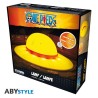 LAMPADA CAPPELLO DI PAGLIA DI LUFFY RUBBER DI ONE PIECE ABYSTYLE