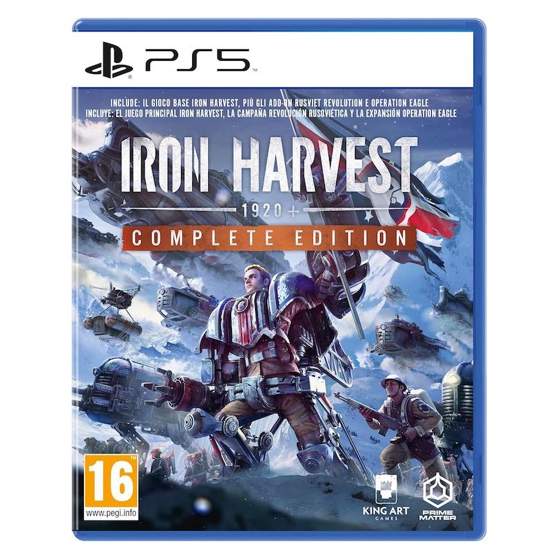 IRON HARVEST 1920 COMPLETE EDITION PER PS5 USATO