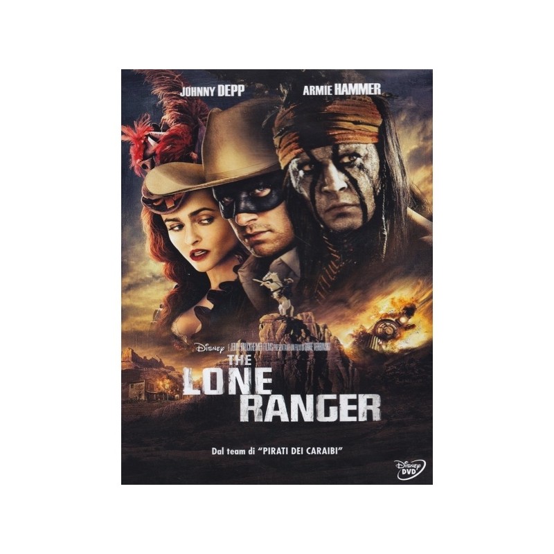 THE LONE RANGER DVD DISNEY USATO