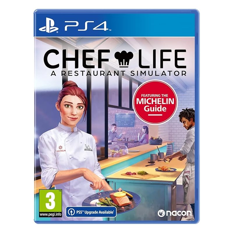 CHEF LIFE AL FORNO EDITION GIOCO GUIDA MICHELIN PER PS4 NUOVO