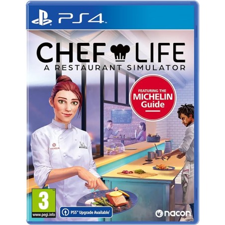 CHEF LIFE AL FORNO EDITION GIOCO GUIDA MICHELIN PER PS4 NUOVO