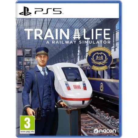 TRAIN LIFE A RAILWAY SIMULATOR + DLC ORIENT EXPRESS PER PS5 NUOVO