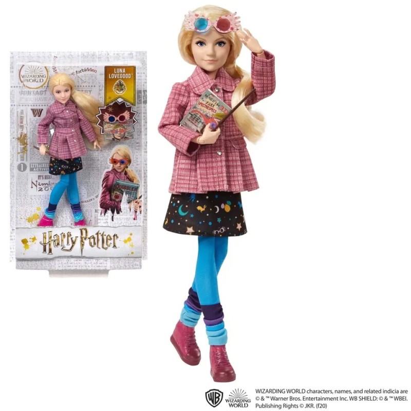 LUNA LOVEGOOD DI HARRY POTTER DOLL FIGURE DA 25 CM