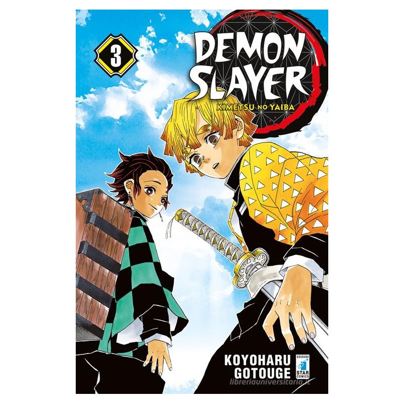 MANGA DEMON SLAYER VOLUME 3 EDIZIONE ITALIANA