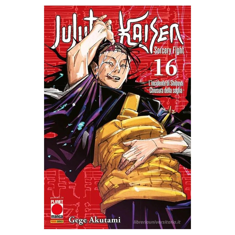 MANGA JUJUTSU KAISEN VOLUME 16 EDIZIONE ITALIANA