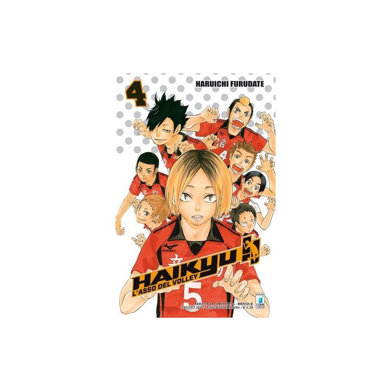 HAIKYU!! VOLUME 4 EDIZIONE ITALIANA