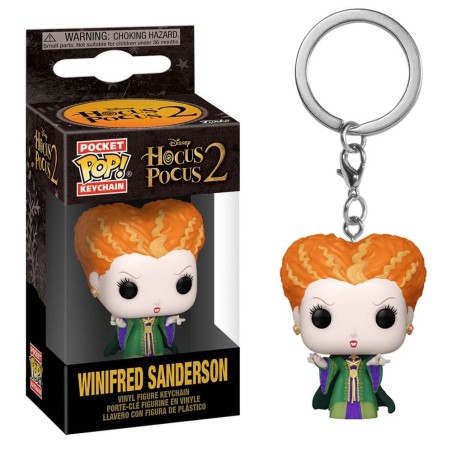 WINIFRED SANDERSON DI HOCUS POCUS 2 MINI FUNKO POP POCKET / PORTACHIAVE