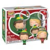 BUDDY THE ELF & JOVIE MINI FUNKO POP POCKET DA 2 PACK 4CM