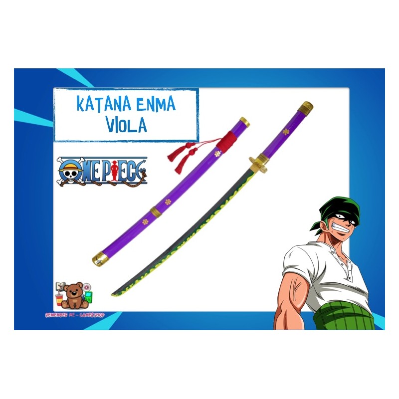 KATANA ENMA VIOLA ONE PIECE ZORO IN SCALA 1:1