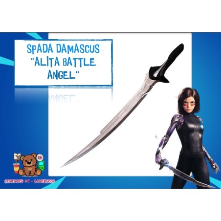 SPADA DAMASCUS ALITA BATTLE ANGEL