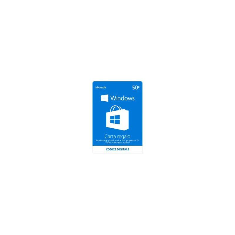 WINDOWS 50€ RICARICA - GIFT CARD