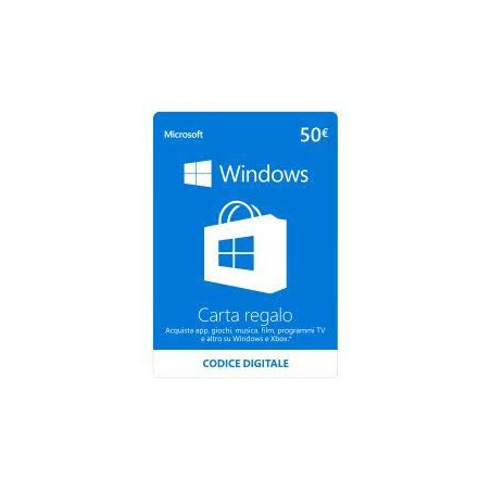 WINDOWS 50€ RICARICA - GIFT CARD