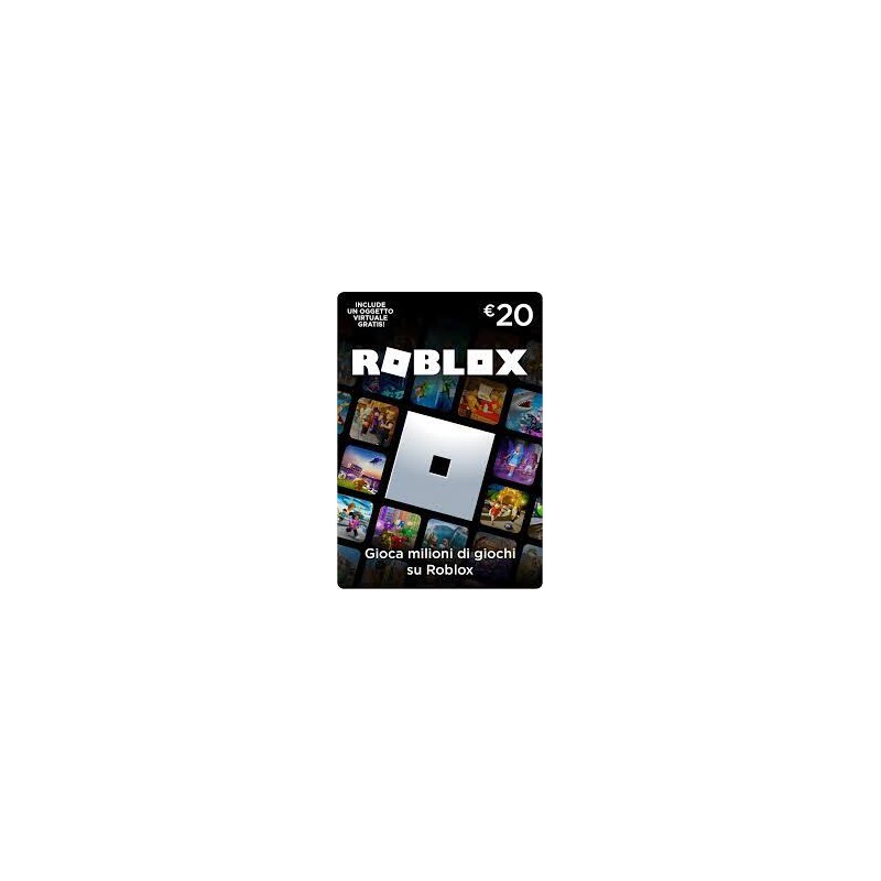 ROBLOX 20€ RICARICA - GIFT CARD