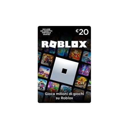 ROBLOX 20€ RICARICA - GIFT CARD