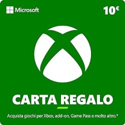 XBOX 10€ RICARICA - GIFT CARD