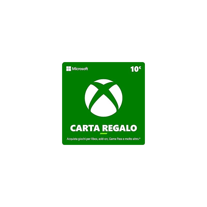 XBOX 10€ RICARICA - GIFT CARD