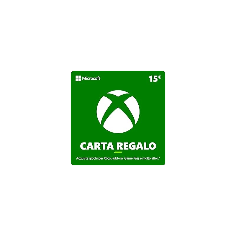 XBOX 15€ RICARICA- GIFT CARD