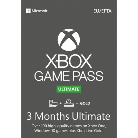 XBOX GAME PASS ULTIMATE 3 MESI RICARICA