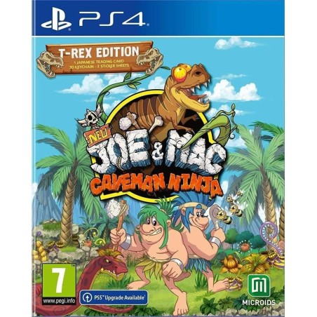 JOE E MAC CAVEMAN NINJA T-REX EDITION PER PS4 NUOVO