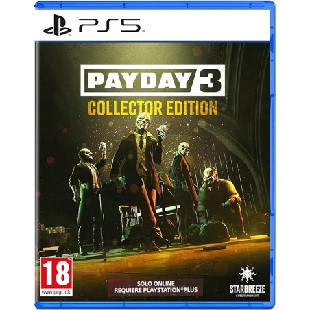 PAYDAY 3 EDIZIONE DA COLLEZIONE - SOLO GIOCO CON DLC - PER PS5 NUOVO