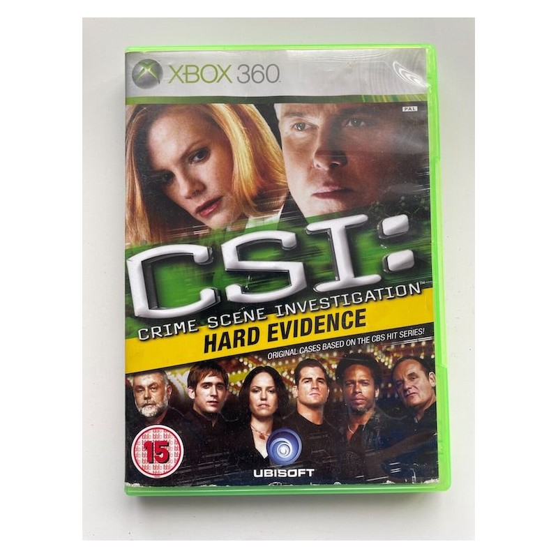 CSI HARD EVIDENCE PER XBOX 360 USATO