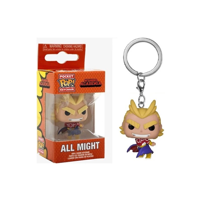 ALL MIGHT DI MY HERO ACADEMIA FUNKO POCKET POP KEYCHAIN