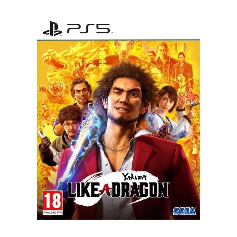 YAKUZA LIKE A DRAGON PER PS5 USATO