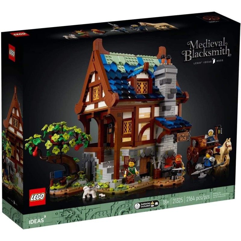 IDEAS LEGO 21325 BLACK SMITH SHOP