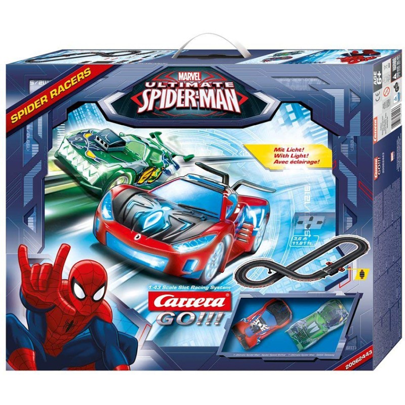 SPIDER RACERS CARRERA PISTA GO MARVEL ULTIMATE SPIDER-MAN