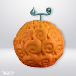 ONE PIECE COIN BANK DEVIL FRUIT MERA MERA NO MI - FLAME FLAME